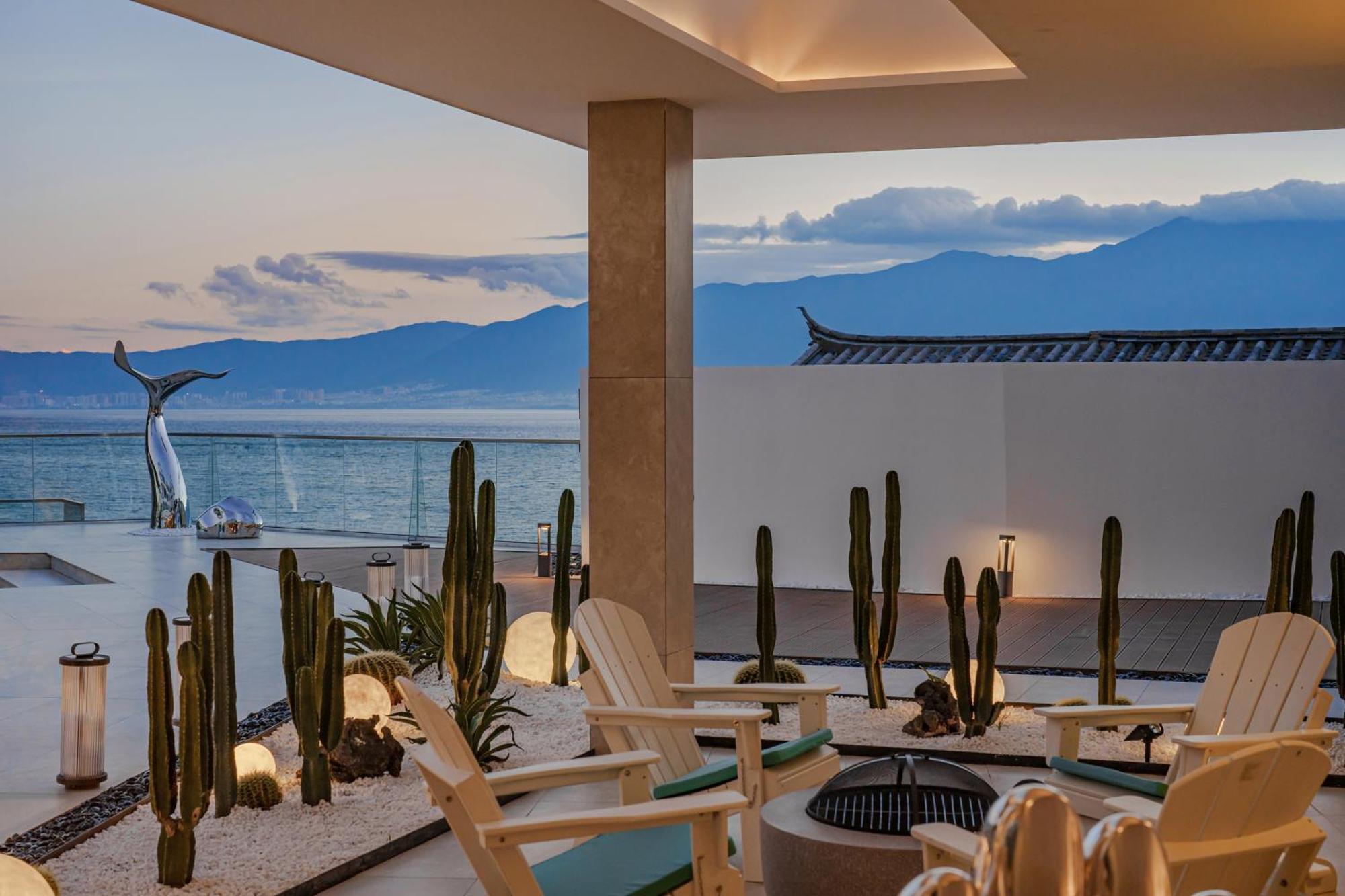 Dali Oriental Seaview Hotel -Dali Erhai Exteriör bild